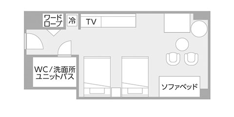 房间布局图|那须高原美爵温泉度假酒店【官方】