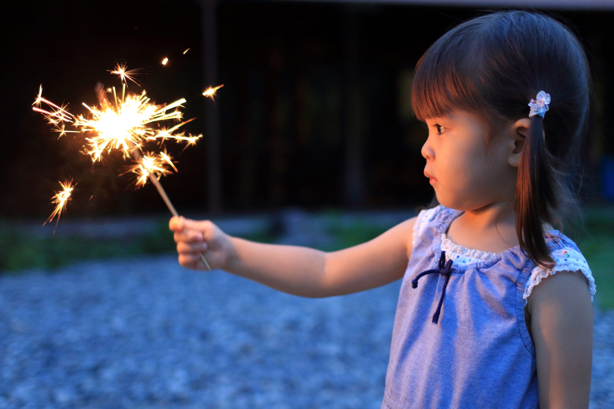 Hand-held fireworks