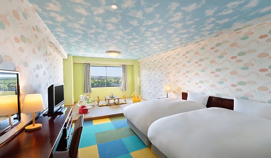 Classic Twin Family Twin Room (Japanese-Western Style Room) Welcome Baby Mountain View