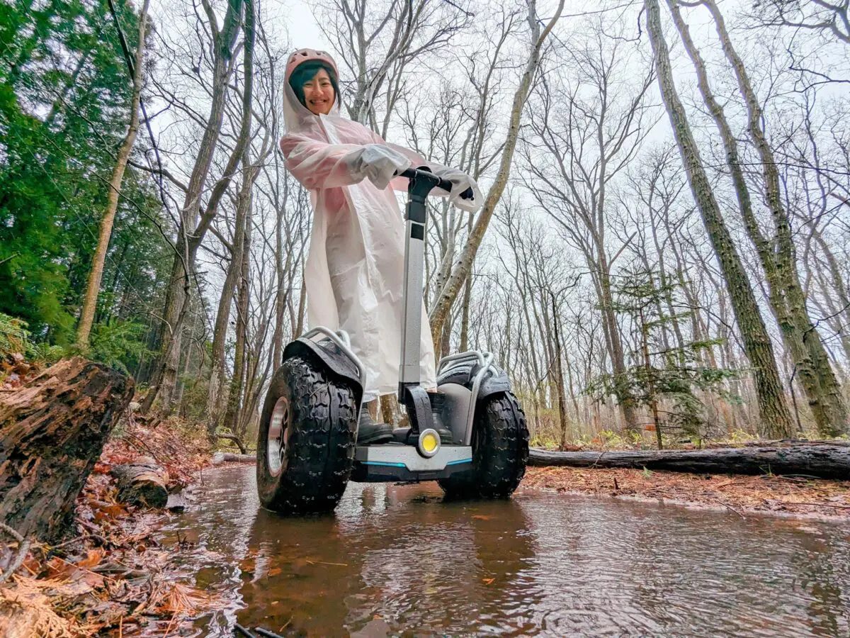 Images that can be experienced even on rainy days