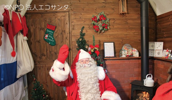 Image of visiting Santa Claus at Finnish Forests and Hotels
