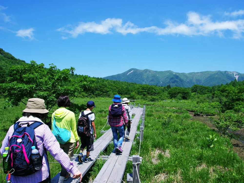 板室温泉　ネイチャーツアー　自然の中をゆったりハイキング　那須を熟知したネイチャーガイドがご案内