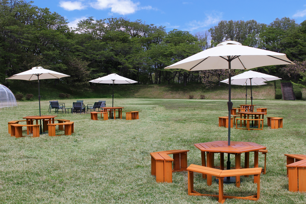 [Notice of the opening of lawn open space] Play, rest, and starry sky. New area OPEN!