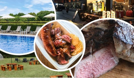 夏季限定の屋外プールとキッチンカーで楽しむ、那須高原リゾートの休日
